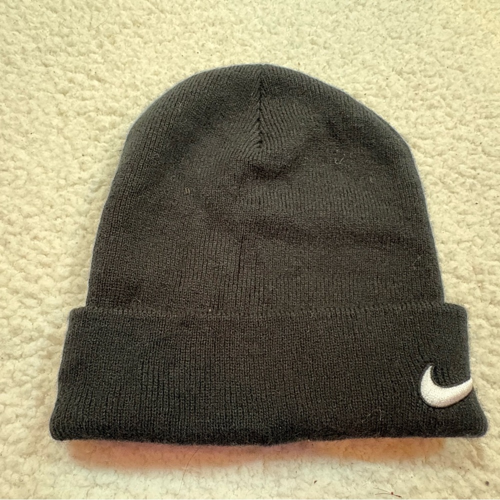Nike BLACK Knit Beanie | Unisex |